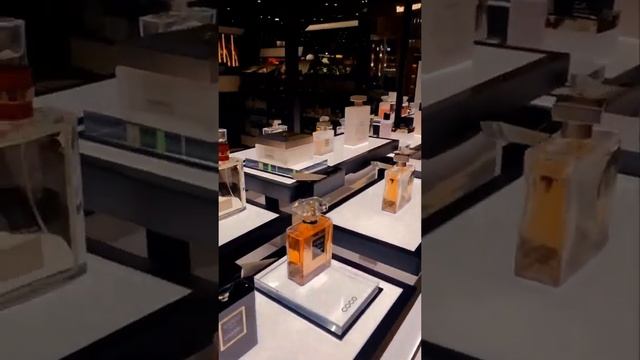 Moscow. Duty Free. Chanel.