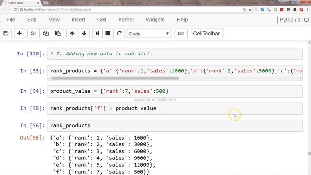 #7 Python Dictionary - How to add a new element in nested dictionary | With exercise смотреть онлайн