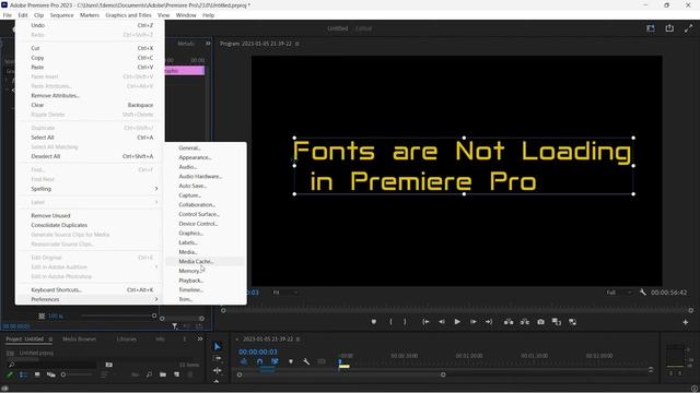 [FIXED] Fonts Are Not Loading in Premiere Pro смотреть онлайн