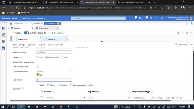 85. Parse Transformation in Mapping Data Flow in Azure Data Factory смотреть онлайн
