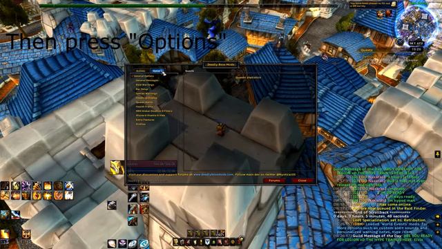 World of Warcraft: How to install DBM смотреть онлайн