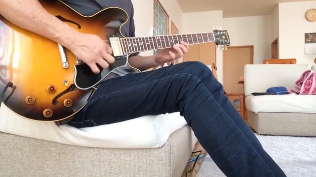 Fender Mustung Floor `65 Princeton Reverb Sound with ES-335 смотреть онлайн