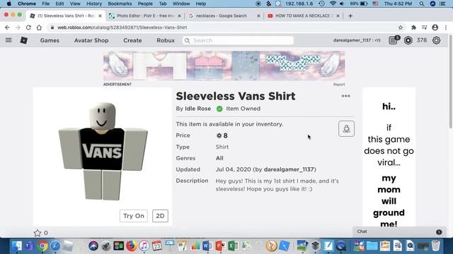How to Delete an Item You Made in Roblox! смотреть онлайн