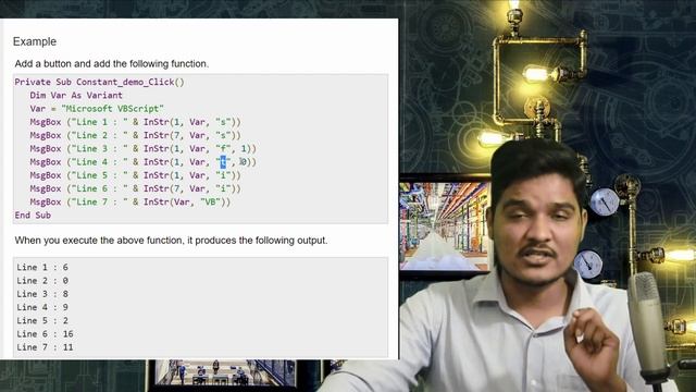 Learn Excel VBA- String Functions : Instr смотреть онлайн