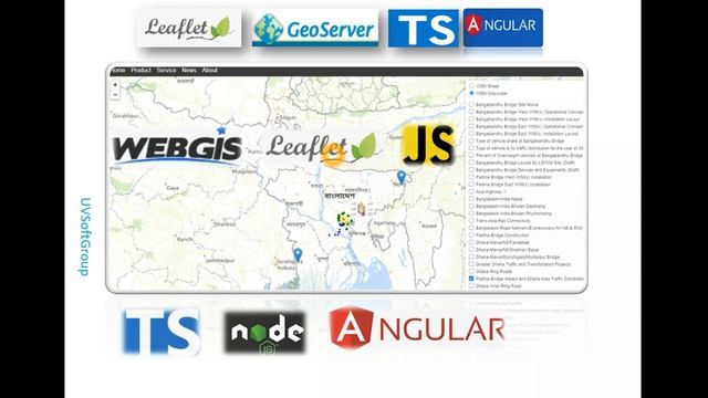 48_1: Web GIS & Mapping with Leaflet JavaScript GeoServer Node.js Angular TypeScript смотреть онлайн