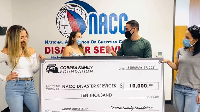 Carlos Correa Donates $10,000 to NACC смотреть онлайн