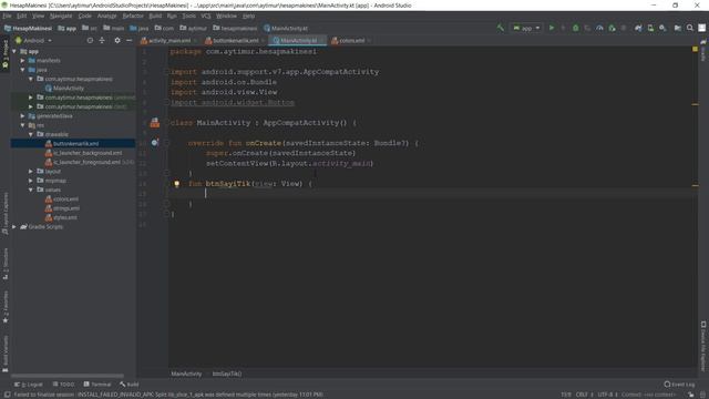 8.4 Hesap Makinesi Uygulaması - Button OnClick Olayı, Yeni Fonksiyon Oluş, When Yapısı) смотреть онлайн