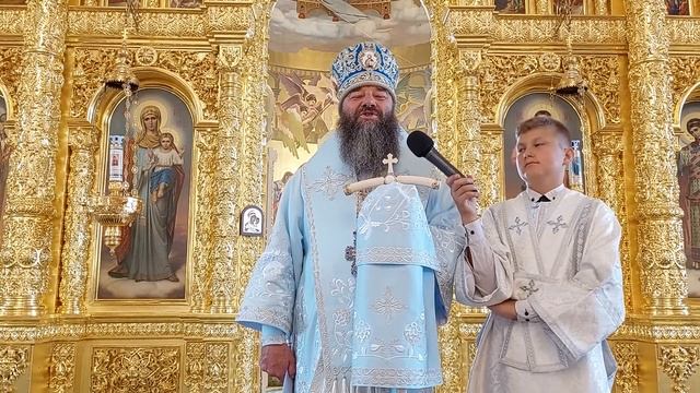 Apa care va rămânea se va preface în sânge. Predica Mitropolitului Longhin 28.08.2022 смотреть онлайн