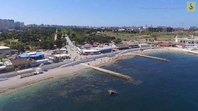 #1 Реконструкция набережной и пляжа парка Победы. Севастополь смотреть онлайн