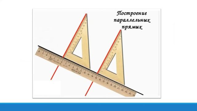 Параллельные прямые. Видеоурок для 6го класса. смотреть онлайн