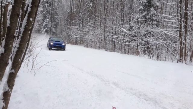Тренировки Rally2.by в Лепеле 14.01.17 смотреть онлайн