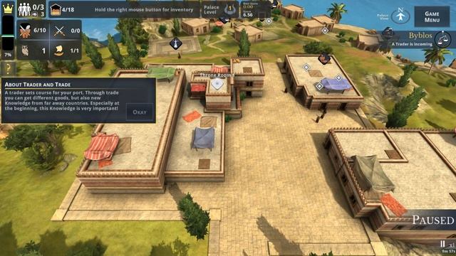 Epic Palace Knossos - Passing the tutorial (strategy) смотреть онлайн