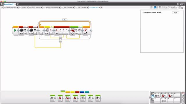Mindstorms EV3 Tutorial #7: Use the gyro sensor смотреть онлайн