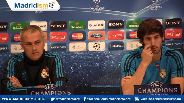 Rueda Prensa completa con Jose Mourinho y Esteban Granero, Previa Bayern смотреть онлайн