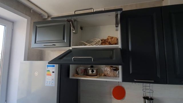 Гарнитур для маленькой кухни от Леруа Мерлен - Обзор и отзыв смотреть онлайн