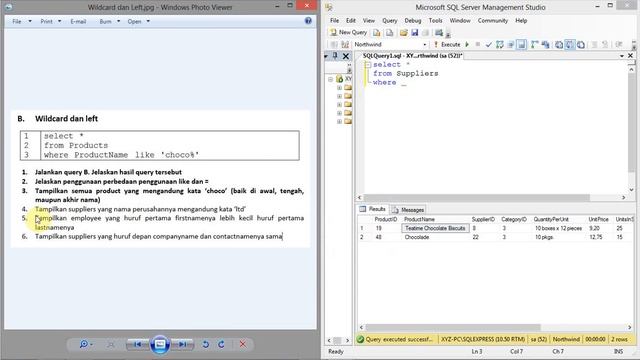 Tutorial SQL 8 - Wildcard dan Left смотреть онлайн