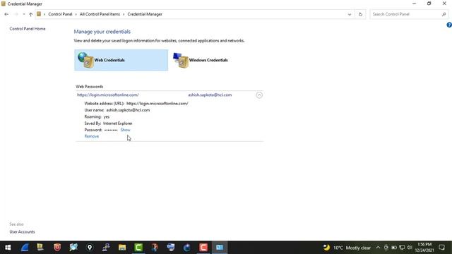 How to View Passwords in Credential Manager смотреть онлайн