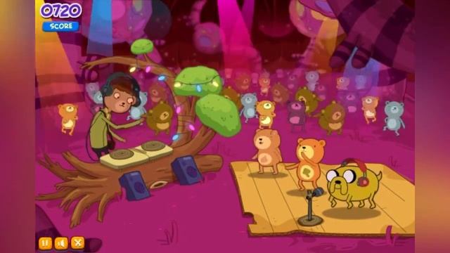 Adventure Time - Rhythm Heroes - Adventure Time Games смотреть онлайн