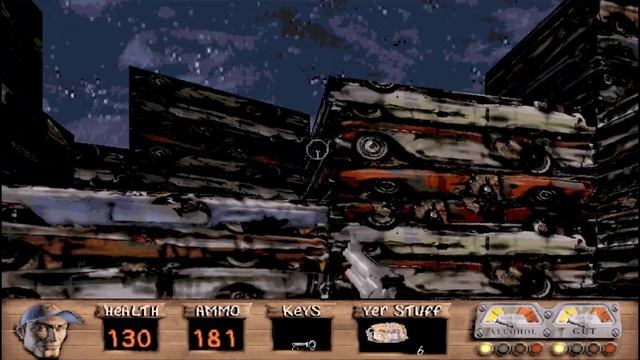 REDNECK RAMPAGE 1997 прохождение на русском часть 3 АВТОСВАЛКА JUNKYARD смотреть онлайн