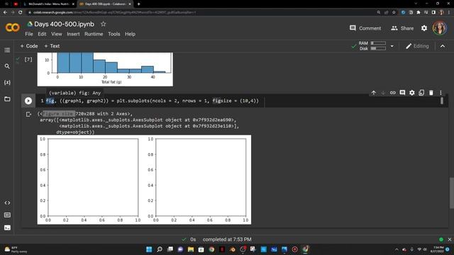 Plotting Histograms from a Kaggle dataset using seaborn and matplotlib| Day 405 of DS смотреть онлайн