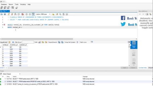 ☑ 3.ORDER BY MySQL EJEMPLOS | CLAUSULA ORDER BY | ORDENANDO REGISTROS en MySQL ☑ смотреть онлайн