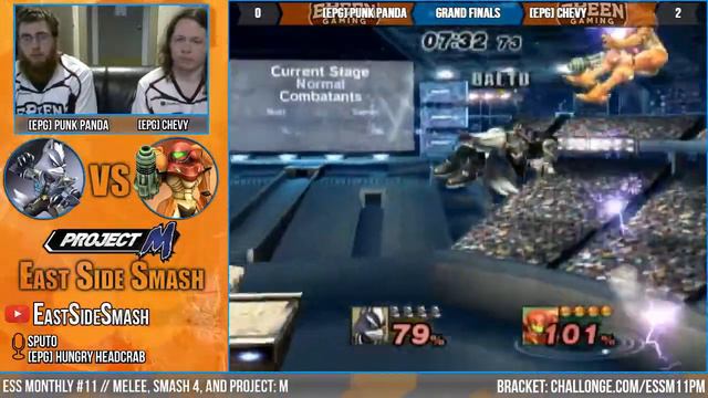 ESS Monthly #11: [ePG] Punk Panda (Wolf) VS [ePG] Chevy (Samus) - Grand Finals - Project M смотреть онлайн