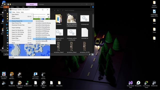 Импорт карты из minecraft в Blender 3D смотреть онлайн