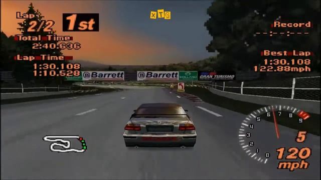 Gran Turismo 2 - Honda Civic Sedan '98 HD Gameplay смотреть онлайн