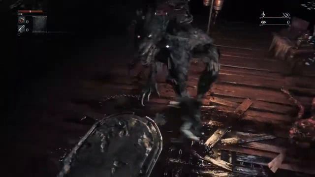 Bloodborne "Eileen The Crow" Campaign - Killing The First Enemy смотреть онлайн