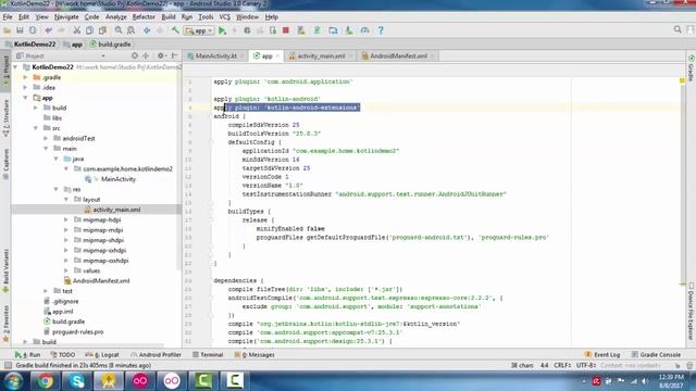 Android Kotlin - get view without findViewById смотреть онлайн