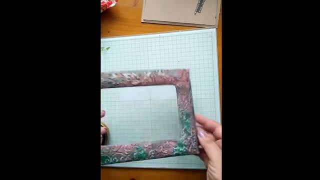 Мастер-класс по декорированию фотограмки в технике микс-медиа "Медная чеканка" смотреть онлайн