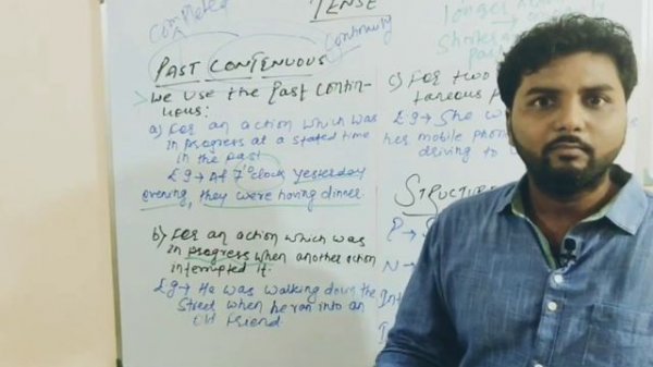 TENSE- Use of past continuous for SSC CGL/CHSL/BANKS/UPSC/CAT etc.