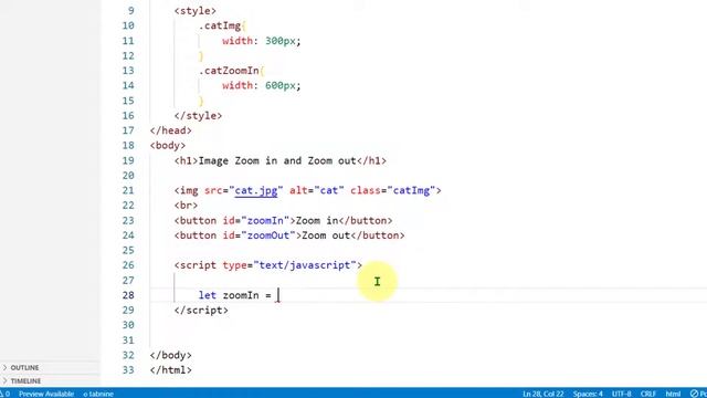 How to Image Zoom in and Zoom out by Button Click on JavaScript | JavaScript Mini Project | 2022 смотреть онлайн
