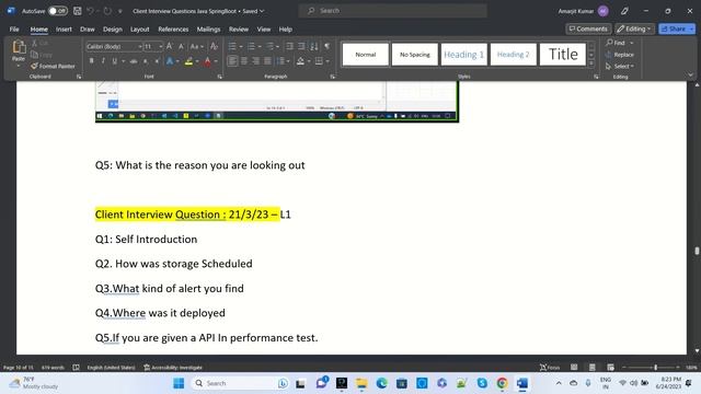 Java Spring Boot Microservices Kafka Hibernate JPA Client Real Time Interview Question Answer 2023 смотреть онлайн