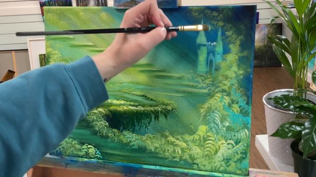 Acrylic PAINTING TUTORIAL ?Step By Step For Beginners