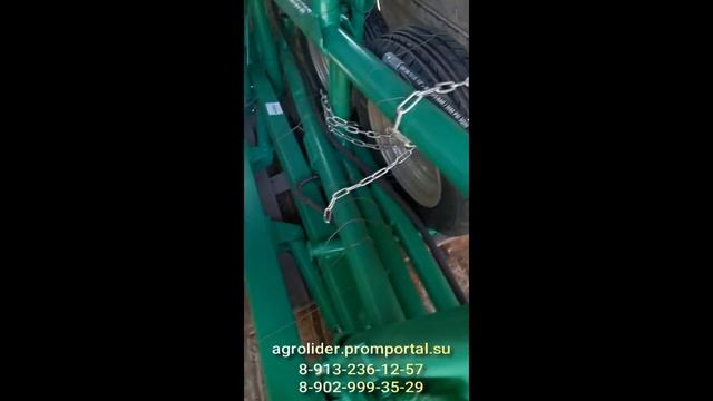Грабли прицепные ГВВ-8 колёс 2 ГЦ отгрузка в с. Самарка 01.04.2022г. смотреть онлайн