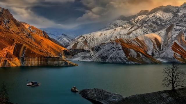 Energy Clearing - Tibetan Singing Bowls With Native Flute Spiritual Meditation Music Nature Scene