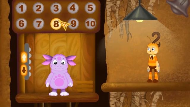 Luntik Learns Numbers. (PC, Windows) [2008]. Longplay. Russian Version. No Comments.