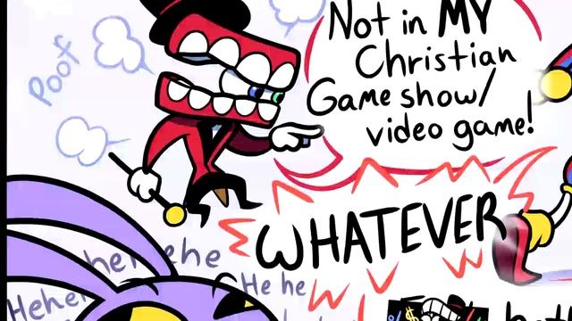 ??¡Jax le hace creer a Pomni que quiere hacerle el delicioso! ?? (The Amazing Digital Circus Comic смотреть онлайн