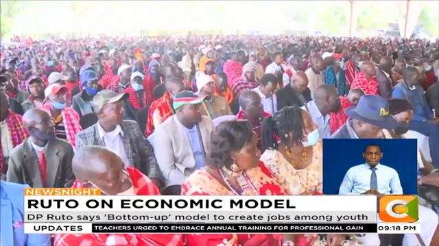 DP Ruto says 'Bottom-up' model to create jobs among youth смотреть онлайн