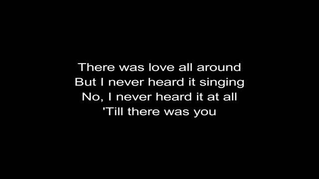 'Till there was you - The beatles (lyrics/letra) смотреть онлайн
