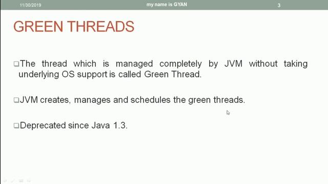 Multithreading in Java | #27 | Concept of Green Threads and Native Threads in Java смотреть онлайн