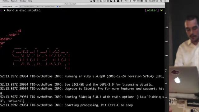 Sidekiq with Anthony Panozzo смотреть онлайн