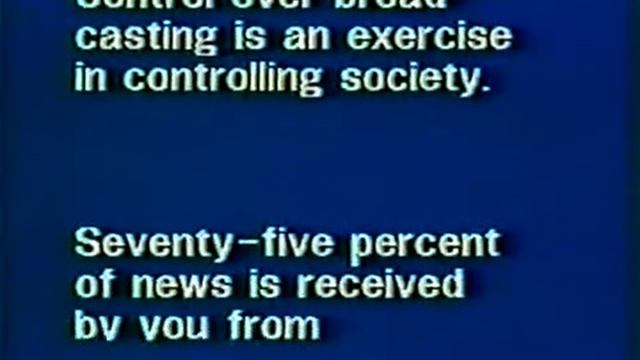 "Television Delivers People", Richard Serra and Carlota Fay Schoolman (1973) смотреть онлайн
