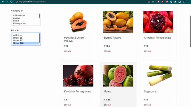 React Node JS Express JS mySQL project(Earthly Fruits) смотреть онлайн