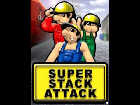 "Super Stack Attack" MOBILE JAVA GAME! (Siemens 2005 year)