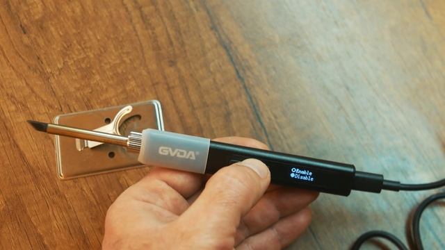 КРУТОЙ МОЩНЫЙ ПАЯЛЬНИК РАБОТАЕТ ОТ Type C! GVDA GD300 65W PD Type C