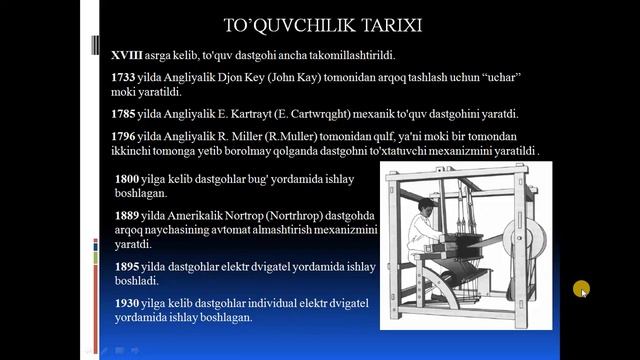 O'zbekiston Va Jahon To'qimachilik Sanoatining Rivojlanishi