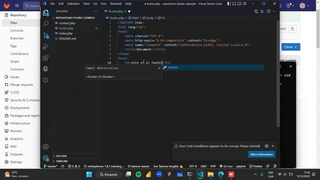 GIT: Clonar rama especifica Conectarse a repositorio remoto | Obtener últimos cambios en el servido смотреть онлайн