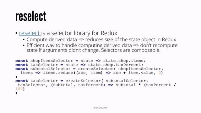 Rami Sayar - An Overview of the React Ecosystem смотреть онлайн
